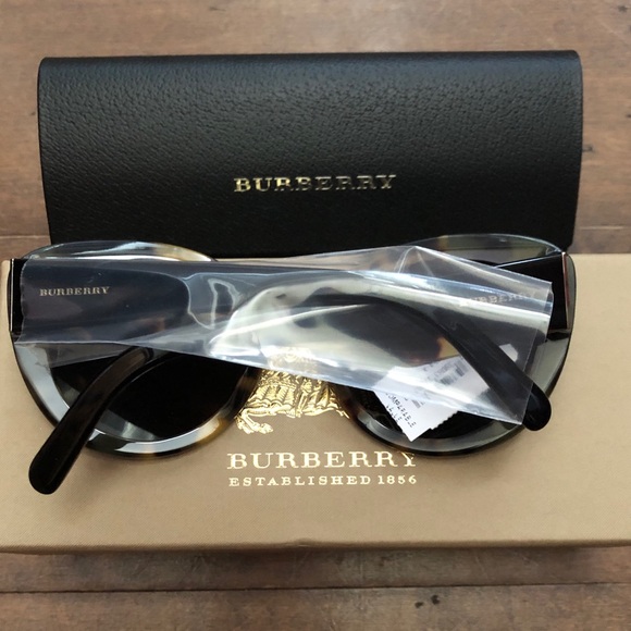BURBERRY 54mm BUTTERFLY SUNGLASSES in HAVANA - Picture 4 of 12